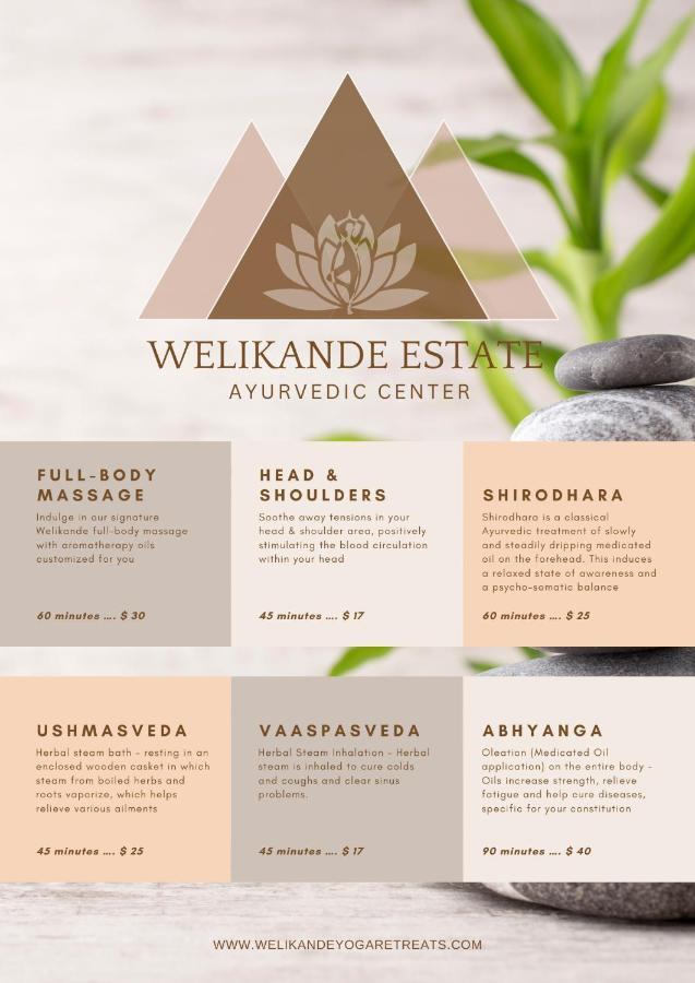 Welikande Yoga Retreats Hotel ดิกานา ภายนอก รูปภาพ
